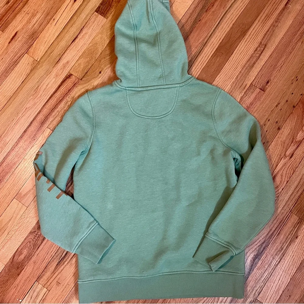 Carhartt Women’s Hoodie Light Green Medium - Picture 2 of 6